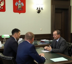 Юрий Бурлачко и Серафим Тимченко обсудили темы дальнейшего взаимодействия между ЗСК и Минспорта Кубани